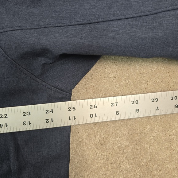 Auburn Tigers Jacket Mens L  Columbia CLG Ascender II‎ Softshell Full Zip Navy - Picture 7 of 10